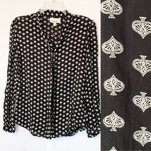 Anthropologie / Porridge - Spades Blouse (S)